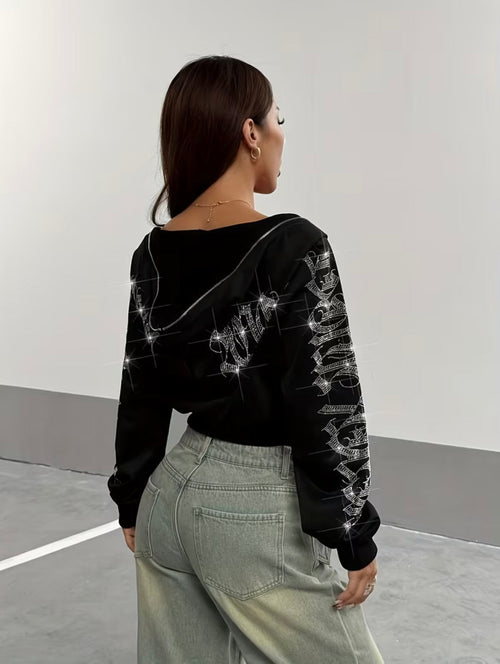 Campera Shine | Negro Nubena
